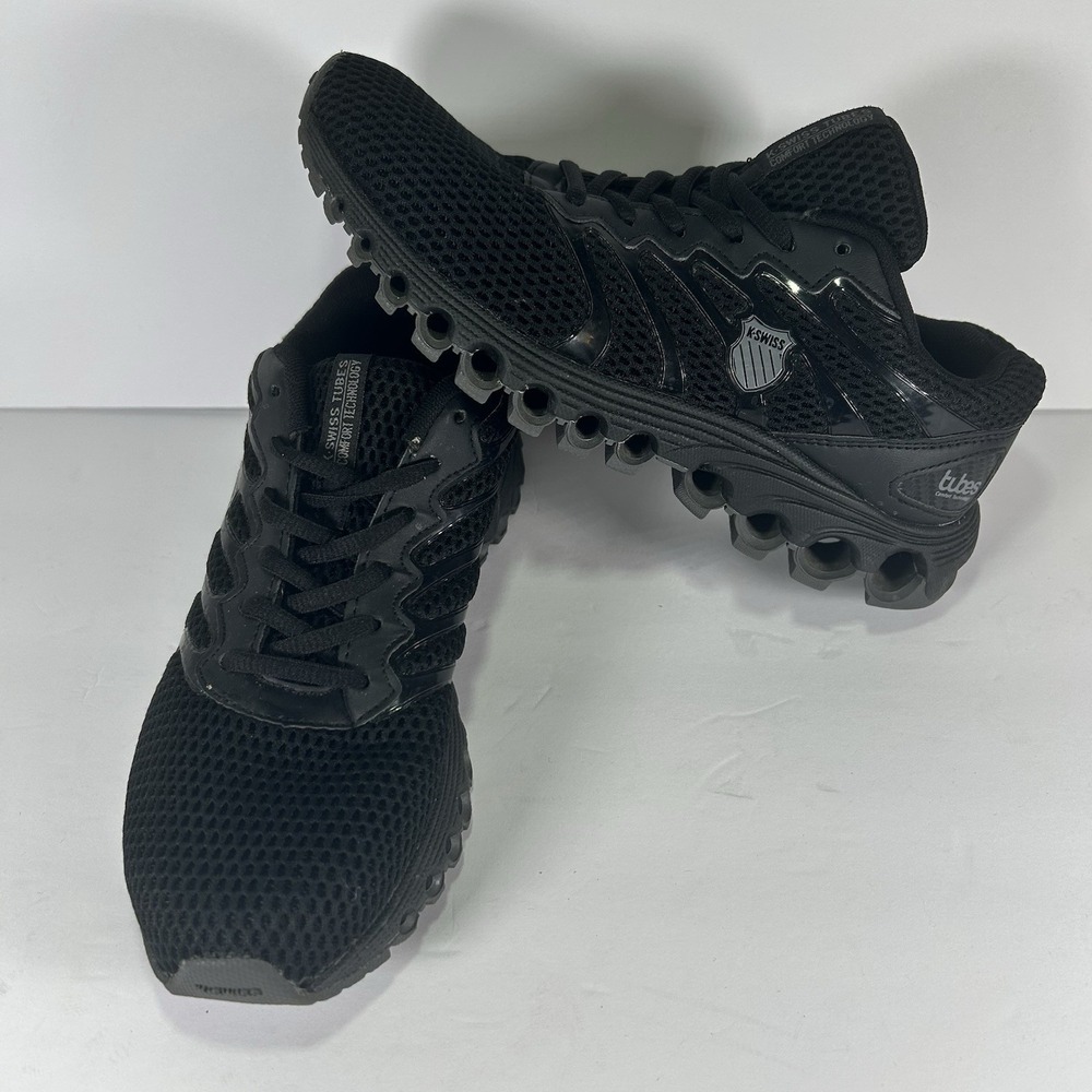 K-Swiss Tubes Trail 200 Hiking Mens Black Sneakers Athletic Shoes 07437-001 US 6